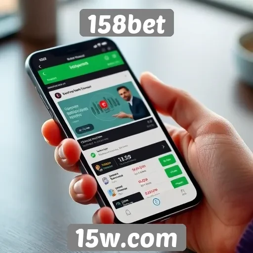 Interface e usabilidade do site 158bet para dispositivos móveis